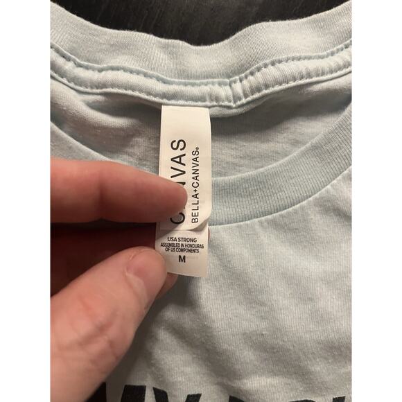 “Hold My Drink, I Gotta Pet This Dog” Bella + Canvas Tee – Size M - Picture 3 of 8